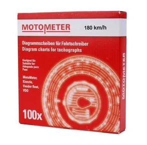 Fahrtenschreiberscheibe, 180 km/h